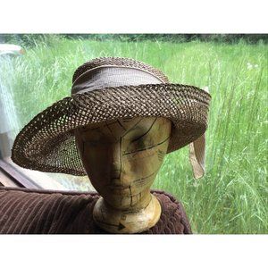 Two Girls NYC Randi Zinz Marcia Lyons Straw Hat